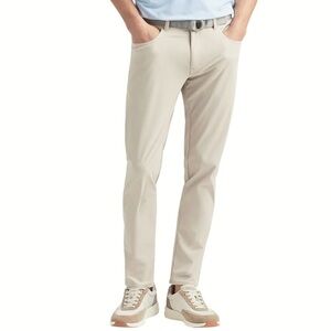 Peter Millar Pants Bingham Tailored Fit Golf Performance Casual